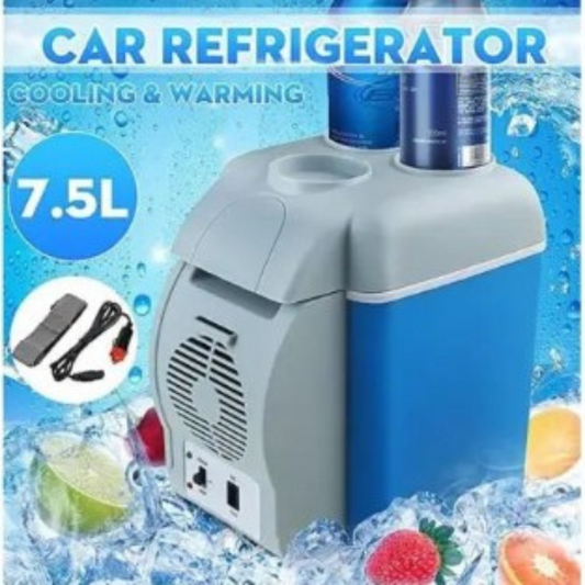 Portable Mini Car Refrigerator, 12V 7.5L Car Fridge