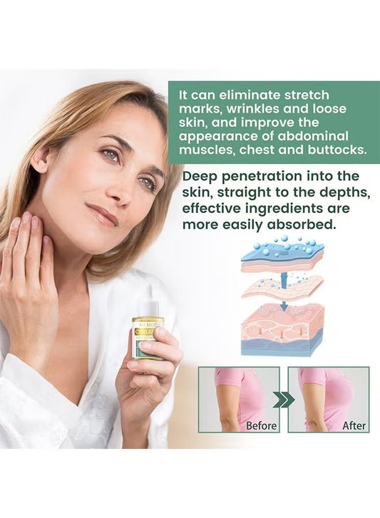 Collagen Lifting Body Oil, Beauty Women Tight Skin